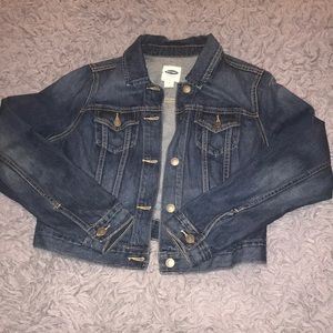 Old Navy Cropped Jean Jacket